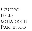 Casella di testo: Gruppo delle squadre di Partinico